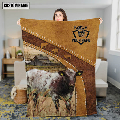 Dilypod Shorthorn Custom Name Blanket Collection